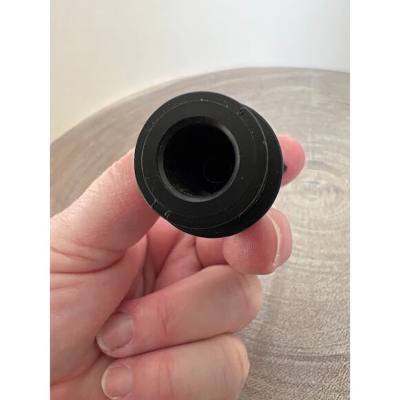 Vintage Fisher-Price Little People Puppy Dog Black and White Yellow Collar - Picture 4 of 4